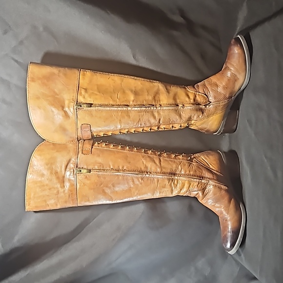 Vince Camuto studded riding boots, size 8 - Picture 5 of 6